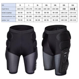Maxbell Protective Padded Shorts Hip Butt and Tailbone Protection for Skating Riding 4XL