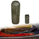 Maxbell Sleeping Bag Cover Portable Adults Bivy Sack for Hiking Climbing Accessories Green
