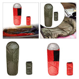 Maxbell Sleeping Bag Cover Portable Adults Bivy Sack for Hiking Climbing Accessories Green