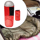 Maxbell Sleeping Bag Cover Portable Adults Bivy Sack for Hiking Climbing Accessories Red