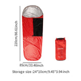 Maxbell Sleeping Bag Cover Portable Adults Bivy Sack for Hiking Climbing Accessories Red