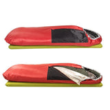 Maxbell Sleeping Bag Cover Portable Adults Bivy Sack for Hiking Climbing Accessories Red