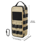 Maxbell Small Tool Bag Compact Tool Pouch for Carpenter Electrician Hobbyist Plumber
