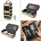 Maxbell Small Tool Bag Compact Tool Pouch for Carpenter Electrician Hobbyist Plumber