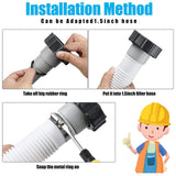 Maxbell Swimming Pool Filter Hose Compact 1.25" Diameter Indoor Outdoor Garden Patio 2set