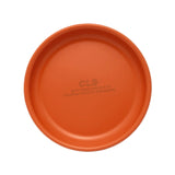 Maxbell Camping Dish Stainless Steel Lightweight Dinner Dish for Hiking Travel Beach Orange