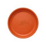 Maxbell Camping Dish Stainless Steel Lightweight Dinner Dish for Hiking Travel Beach Orange