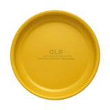 Maxbell Camping Dish Stainless Steel Lightweight Dinner Dish for Hiking Travel Beach Yellow