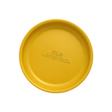 Maxbell Camping Dish Stainless Steel Lightweight Dinner Dish for Hiking Travel Beach Yellow