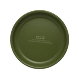 Maxbell Camping Dish Stainless Steel Lightweight Dinner Dish for Hiking Travel Beach Green