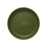 Maxbell Camping Dish Stainless Steel Lightweight Dinner Dish for Hiking Travel Beach Green