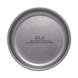 Maxbell Camping Dish Stainless Steel Lightweight Dinner Dish for Hiking Travel Beach Silver