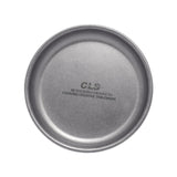 Maxbell Camping Dish Stainless Steel Lightweight Dinner Dish for Hiking Travel Beach Silver