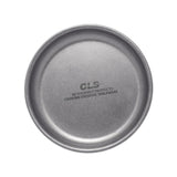 Maxbell Camping Dish Stainless Steel Lightweight Dinner Dish for Hiking Travel Beach Silver