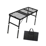 Maxbell Folding Grill Table Compact Folding Picnic Table for Camping Backyard Hiking L
