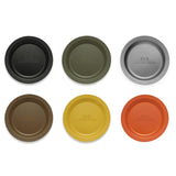 Maxbell Camping Plate Easy to Clean Utensils Dinner Plate for Kitchen Fishing Indoor Yellow