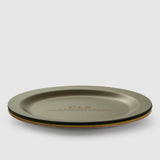 Maxbell Camping Plate Easy to Clean Utensils Dinner Plate for Kitchen Fishing Indoor Yellow