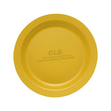 Maxbell Camping Plate Easy to Clean Utensils Dinner Plate for Kitchen Fishing Indoor Yellow