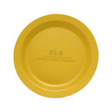 Maxbell Camping Plate Easy to Clean Utensils Dinner Plate for Kitchen Fishing Indoor Yellow