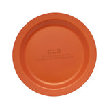 Maxbell Camping Plate Easy to Clean Utensils Dinner Plate for Kitchen Fishing Indoor Orange