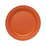 Maxbell Camping Plate Easy to Clean Utensils Dinner Plate for Kitchen Fishing Indoor Orange