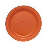 Maxbell Camping Plate Easy to Clean Utensils Dinner Plate for Kitchen Fishing Indoor Orange