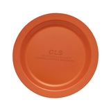 Maxbell Camping Plate Easy to Clean Utensils Dinner Plate for Kitchen Fishing Indoor Orange