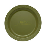 Maxbell Camping Plate Easy to Clean Utensils Dinner Plate for Kitchen Fishing Indoor Green