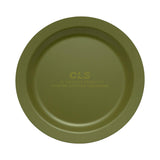 Maxbell Camping Plate Easy to Clean Utensils Dinner Plate for Kitchen Fishing Indoor Green