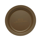 Maxbell Camping Plate Easy to Clean Utensils Dinner Plate for Kitchen Fishing Indoor Brown