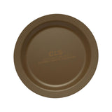 Maxbell Camping Plate Easy to Clean Utensils Dinner Plate for Kitchen Fishing Indoor Brown