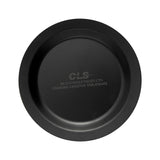 Maxbell Camping Plate Easy to Clean Utensils Dinner Plate for Kitchen Fishing Indoor Black
