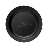 Maxbell Camping Plate Easy to Clean Utensils Dinner Plate for Kitchen Fishing Indoor Black