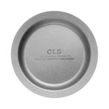 Maxbell Camping Plate Easy to Clean Utensils Dinner Plate for Kitchen Fishing Indoor Silver