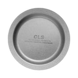 Maxbell Camping Plate Easy to Clean Utensils Dinner Plate for Kitchen Fishing Indoor Silver