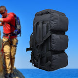 Maxbell Hiking Backpack 90L Men Large Camping Backpack for Trips Backpacking Outdoor Black