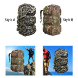 Maxbell Hiking Backpack Large for Men 90L Travel Bag for Touring Outdoor Backpacking Style A