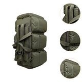 Maxbell Hiking Backpack 90L Men Large Camping Backpack for Trips Backpacking Outdoor Green