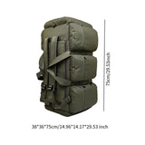 Maxbell Hiking Backpack 90L Men Large Camping Backpack for Trips Backpacking Outdoor Green