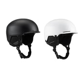 Maxbell Ski Helmet Adults Men Women Snow Helmet for Skateboarding Cycling Skateboard Black