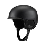Maxbell Ski Helmet Portable Snowboard Helmet for Skateboarding Outdoor Winter Sports Black