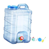 Maxbell Water Container with Spigot Portable 28 L Water Tank for BBQ Car Backpacking No Spare Faucet