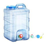 Maxbell Water Container with Spigot Portable 28 L Water Tank for BBQ Car Backpacking No Spare Faucet
