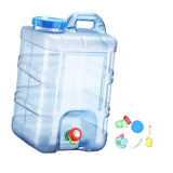 Maxbell Water Container with Spigot Portable 28 L Water Tank for BBQ Car Backpacking with Spare Faucet