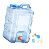 Maxbell Water Container with Spigot Portable 28 L Water Tank for BBQ Car Backpacking with Spare Faucet