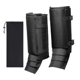 Maxbell Leg Gaiters Snake Gaiters Waterproof Leg Guards for Fishing Climbing Hunting 54cmx43cm Black