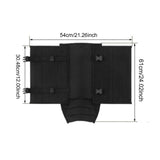 Maxbell Leg Gaiters Snake Gaiters Waterproof Leg Guards for Fishing Climbing Hunting 54cmx61cm Black