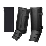 Maxbell Leg Gaiters Snake Gaiters Waterproof Leg Guards for Fishing Climbing Hunting 54cmx61cm Black