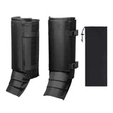 Maxbell Leg Gaiters Snake Gaiters Waterproof Leg Guards for Fishing Climbing Hunting 54cmx61cm Black