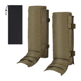 Maxbell Leg Gaiters Snake Gaiters Waterproof Leg Guards for Fishing Climbing Hunting 54cmx43cm Green